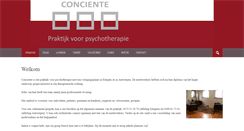 Desktop Screenshot of conciente.be